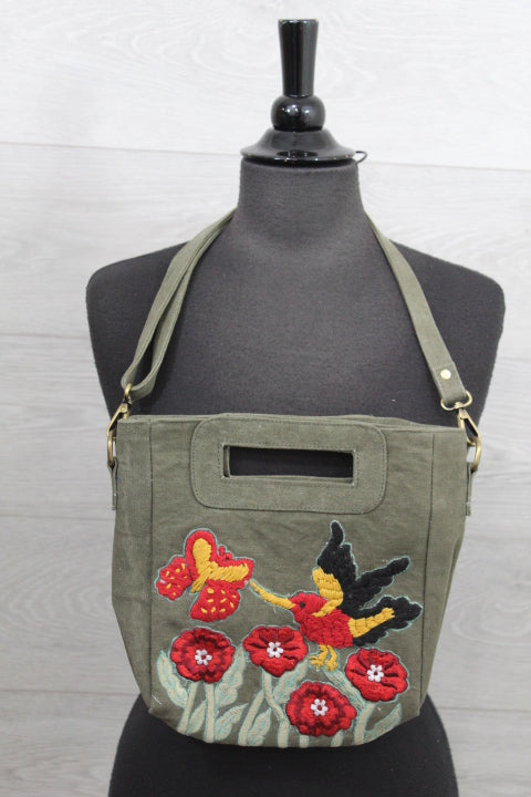 Raj L.A - Tropical Olive Crossbody