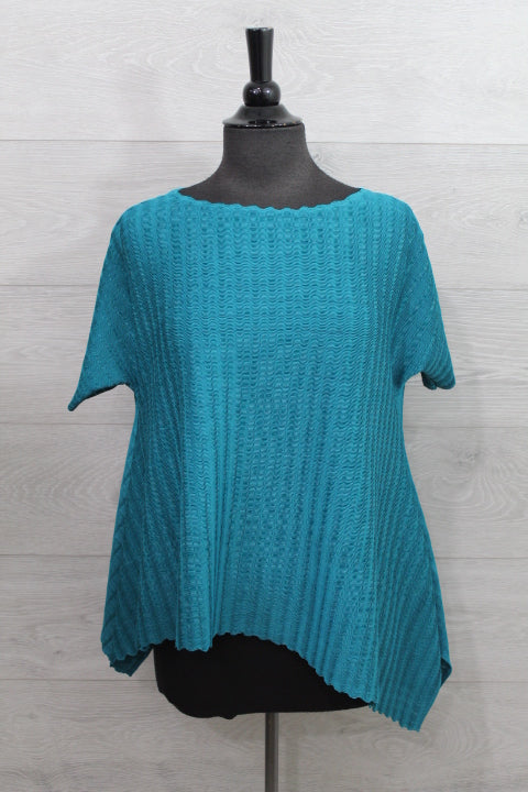 Vanite Couture - S/S Asymmetrical Tunic Top