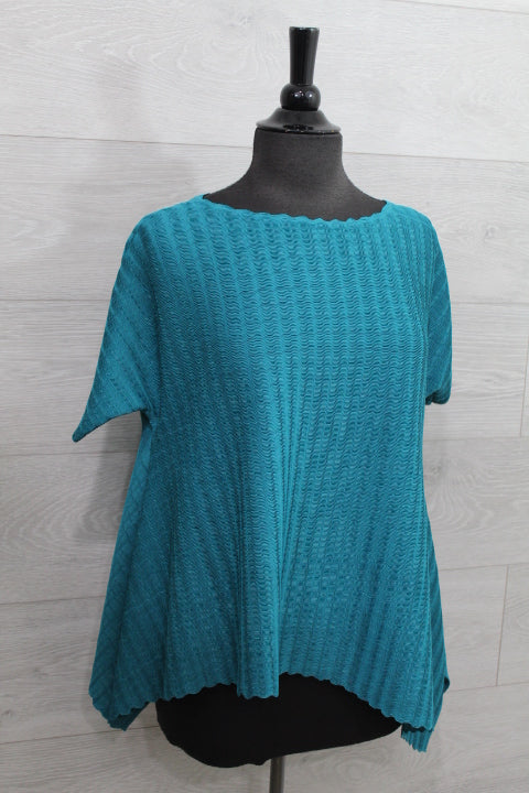 Vanite Couture - S/S Asymmetrical Tunic Top