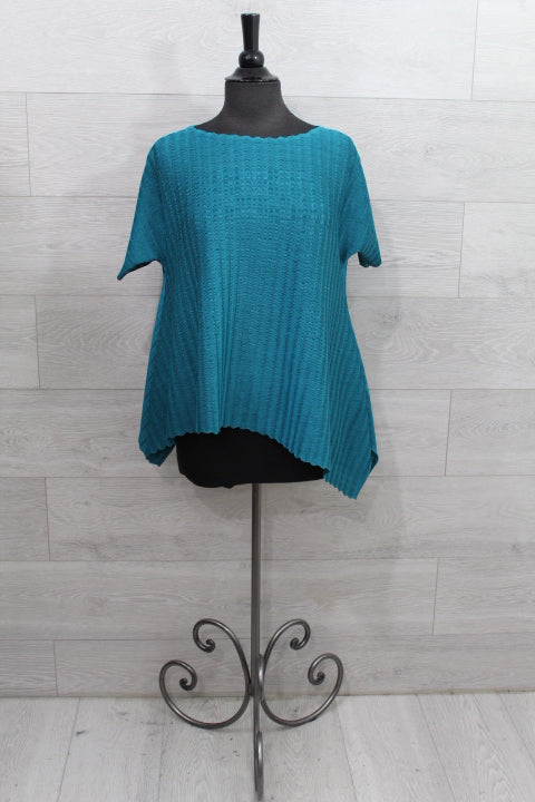 Vanite Couture - S/S Asymmetrical Tunic Top