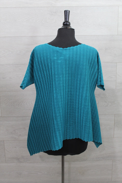 Vanite Couture - S/S Asymmetrical Tunic Top