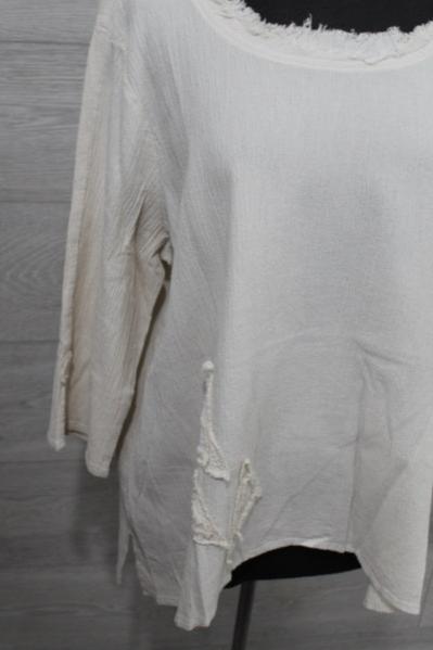 Focus Clothing - Long Sleeve Hi Lo Top FINAL SALE ITEM