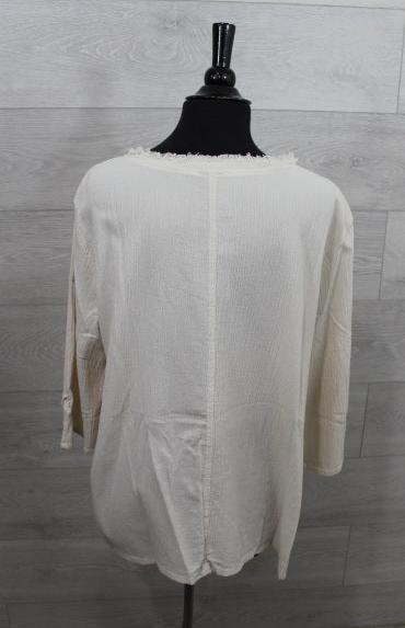 Focus Clothing - Long Sleeve Hi Lo Top FINAL SALE ITEM