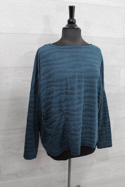 Cut Loose Texture Char Knit - One Size Pocket FINAL SALE ITEM