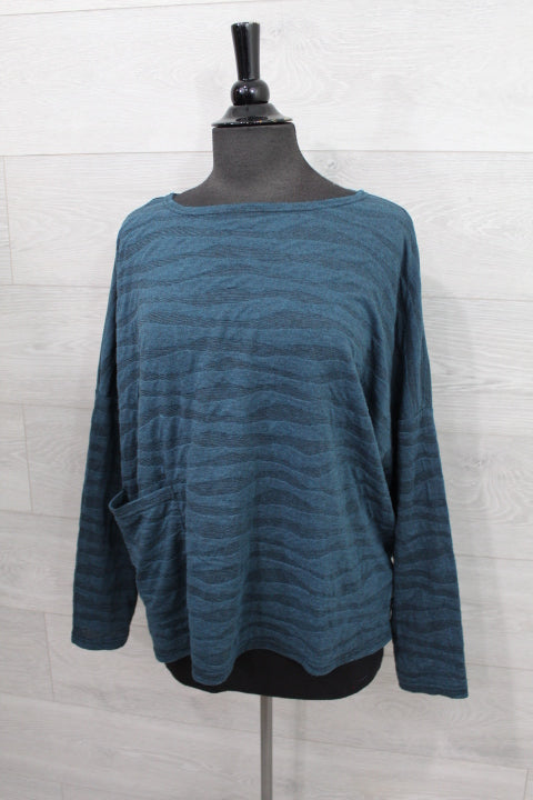 Cut Loose Texture Char Knit - One Size Pocket FINAL SALE ITEM