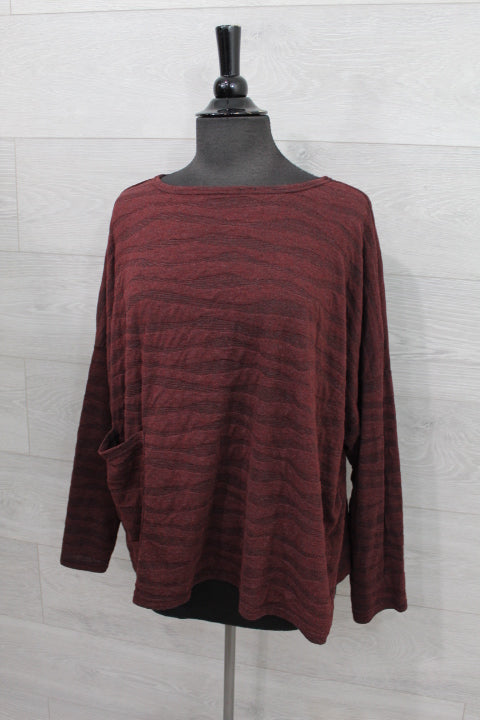 Cut Loose Texture Char Knit - One Size Pocket FINAL SALE ITEM