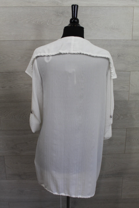 Joseph Ribkoff - Gauze Boxy Cover Up FINAL SALE ITEM