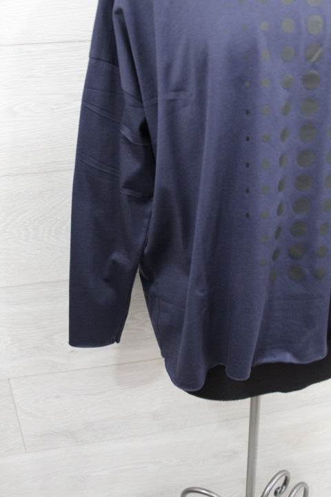 Planet Clothing - PIMA COTTON DOT DOT DOT LUXURY BOXY T FINAL SALE ITEM