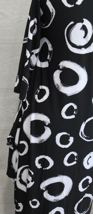 Focus Clothing - Black and White Dress FINAL SALE ITEM