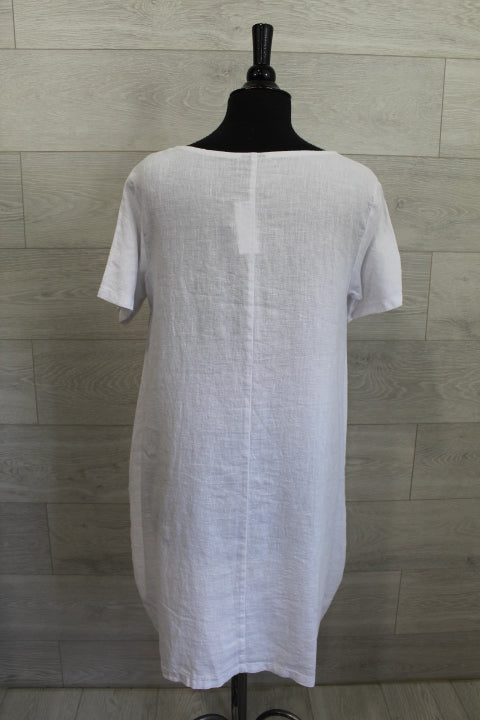 Focus Clothing - Linen Cover Up Dress FINAL SALE ITEM