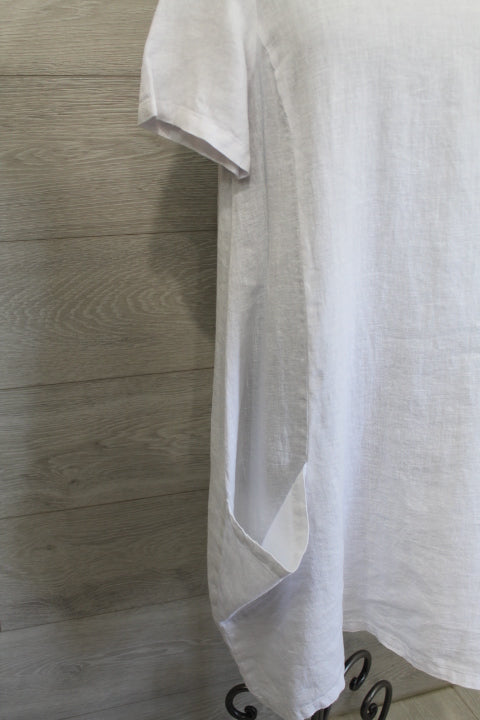 Focus Clothing - Linen Cover Up Dress FINAL SALE ITEM