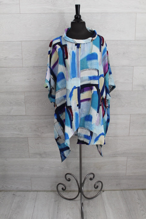 Eleven Stitch By Gerties - Asymmetrical Tunic One Size