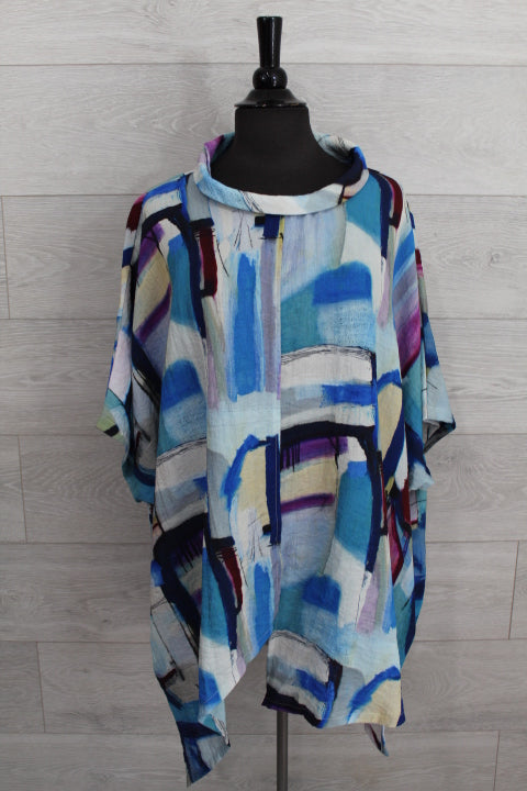 Eleven Stitch By Gerties - Asymmetrical Tunic One Size