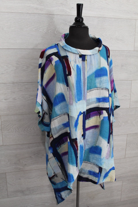 Eleven Stitch By Gerties - Asymmetrical Tunic One Size
