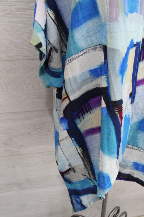 Eleven Stitch By Gerties - Asymmetrical Tunic One Size