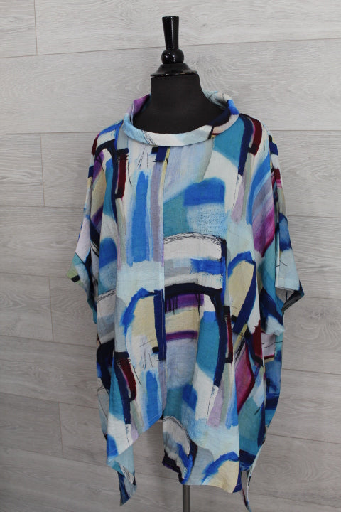 Eleven Stitch By Gerties - Asymmetrical Tunic One Size