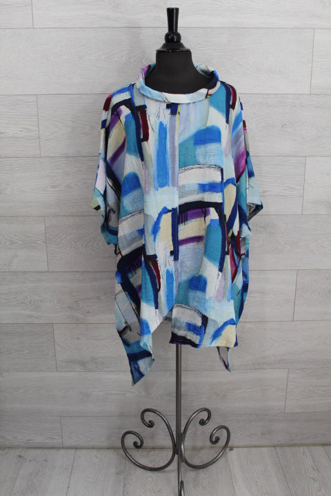 Eleven Stitch By Gerties - Asymmetrical Tunic One Size
