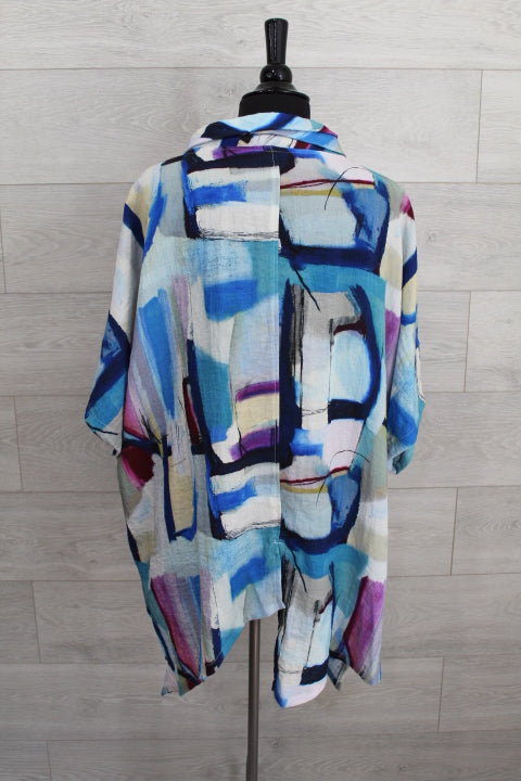 Eleven Stitch By Gerties - Asymmetrical Tunic One Size
