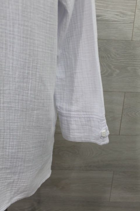 Focus Clothing - Split Neck Mandarin Pocket Tunic