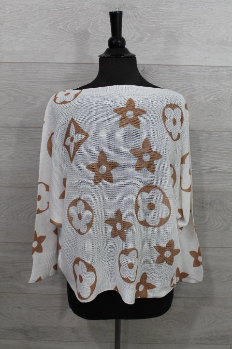 Boutique Karma - Pullover Print