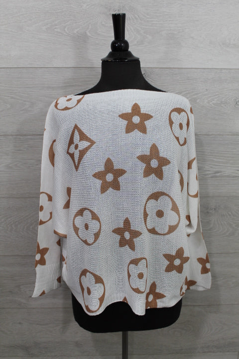 Boutique Karma - Pullover Print