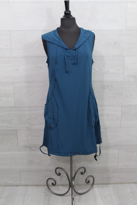 Wearables By XCVI - Sumi Active Whisper Stretch Hooded Cargo Mini Dress
