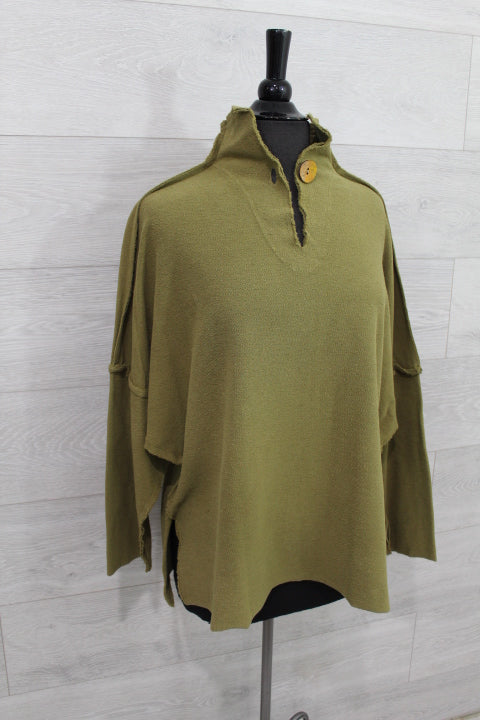 Eleven Stitch By Gerties Design - Funnel Pullover