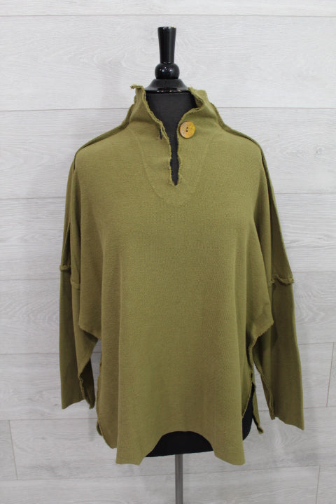 Eleven Stitch By Gerties Design - Funnel Pullover