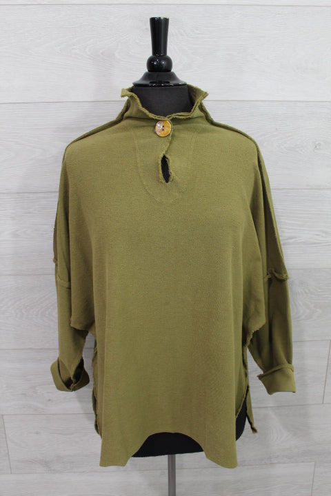 Eleven Stitch By Gerties Design - Funnel Pullover