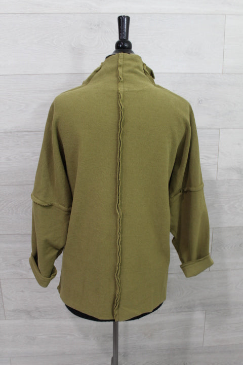 Eleven Stitch By Gerties Design - Funnel Pullover