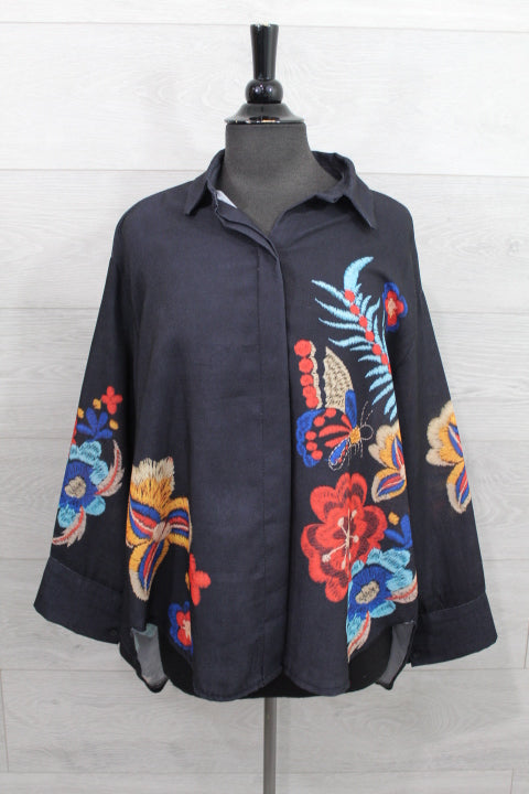 Boutique Karma - Print Shirt