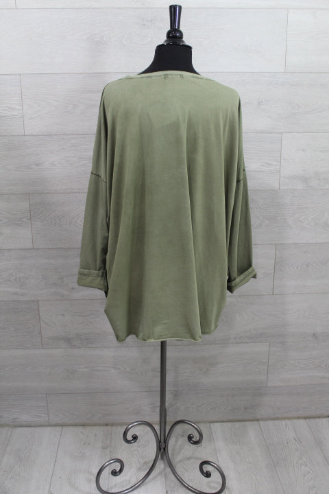 Boutique Karma -  One Size Top Pullover