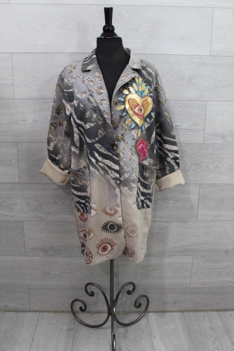 Boutique Karma - Suede Jacket Duster
