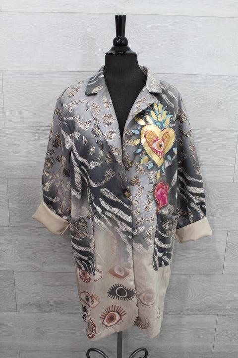 Boutique Karma - Suede Jacket Duster
