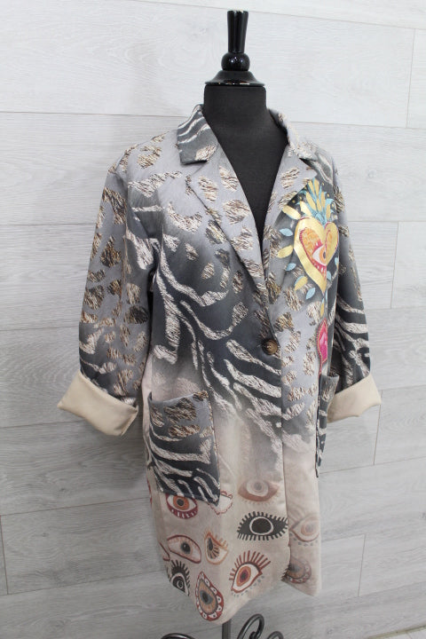 Boutique Karma - Suede Jacket Duster