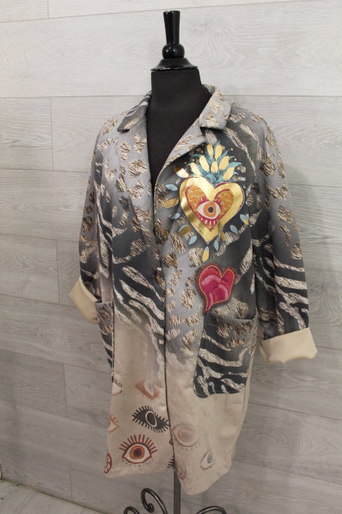Boutique Karma - Suede Jacket Duster