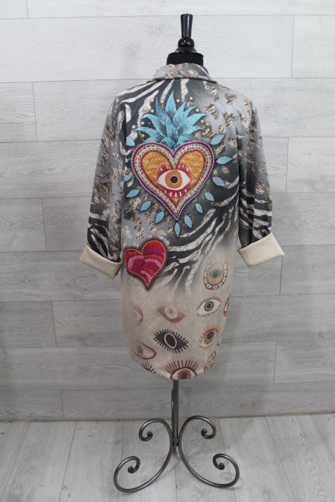 Boutique Karma - Suede Jacket Duster