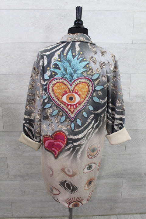 Boutique Karma - Suede Jacket Duster