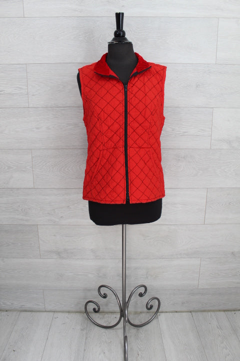 Cut Loose Quilted Parachute - Zip Front Quilted Vest