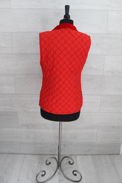 Cut Loose Quilted Parachute - Zip Front Quilted Vest