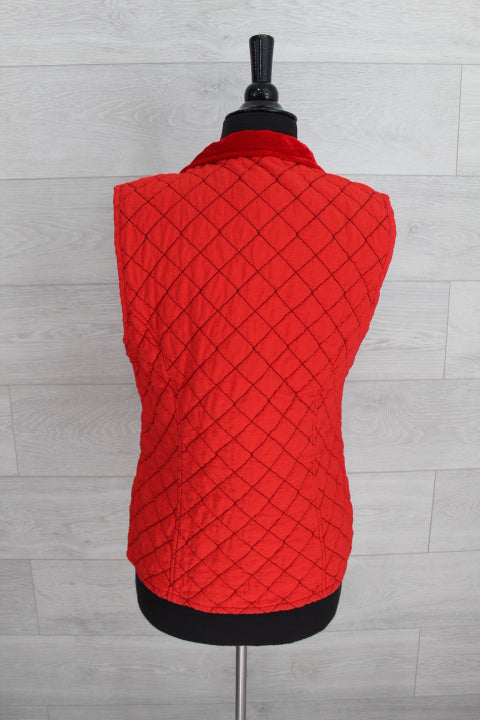 Cut Loose Quilted Parachute - Zip Front Quilted Vest