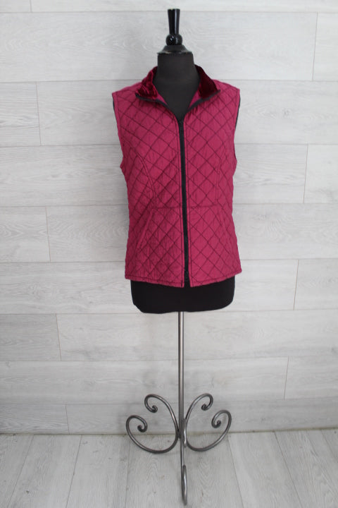 Cut Loose Quilted Parachute - Zip Front Quilted Vest