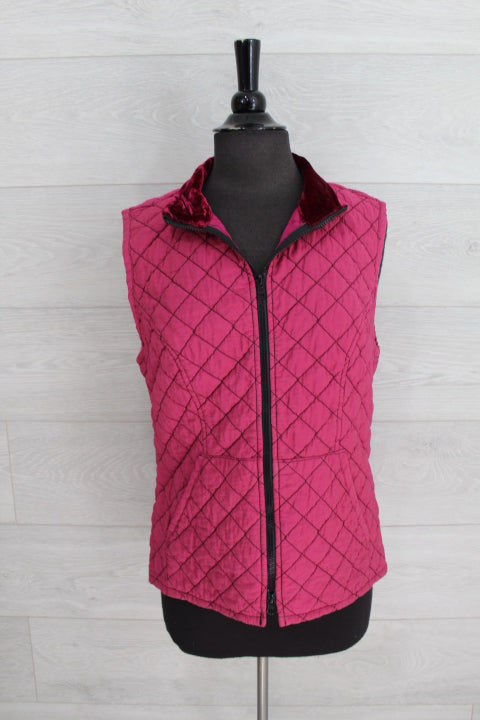 Cut Loose Quilted Parachute - Zip Front Quilted Vest