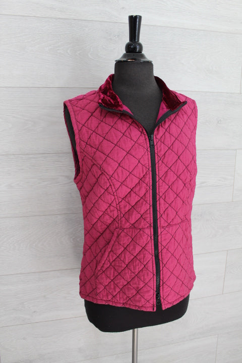 Cut Loose Quilted Parachute - Zip Front Quilted Vest