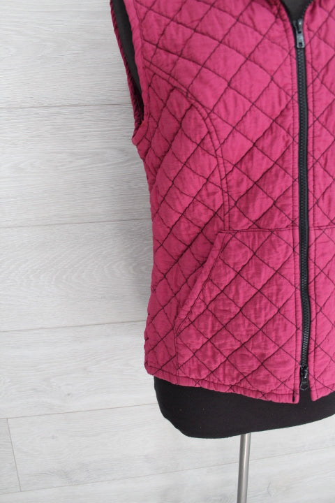 Cut Loose Quilted Parachute - Zip Front Quilted Vest