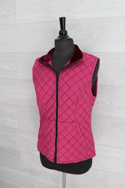 Cut Loose Quilted Parachute - Zip Front Quilted Vest