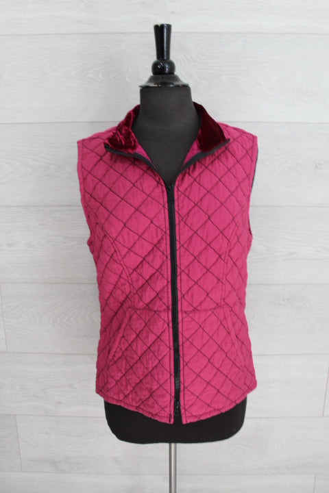 Cut Loose Quilted Parachute - Zip Front Quilted Vest