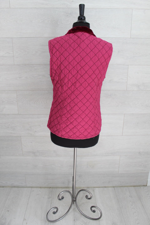 Cut Loose Quilted Parachute - Zip Front Quilted Vest