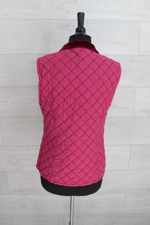 Cut Loose Quilted Parachute - Zip Front Quilted Vest