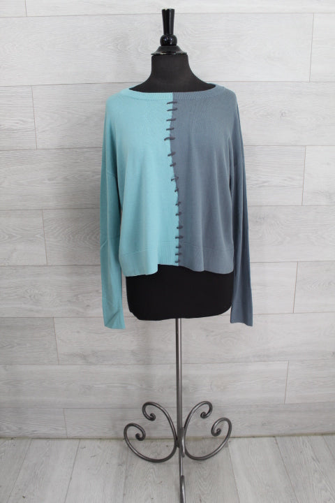 Planet Clothing - Pima Cotton 1/2 Whipped Crewneck Sweater